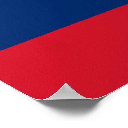 Laos Flag Poster (Ecke)