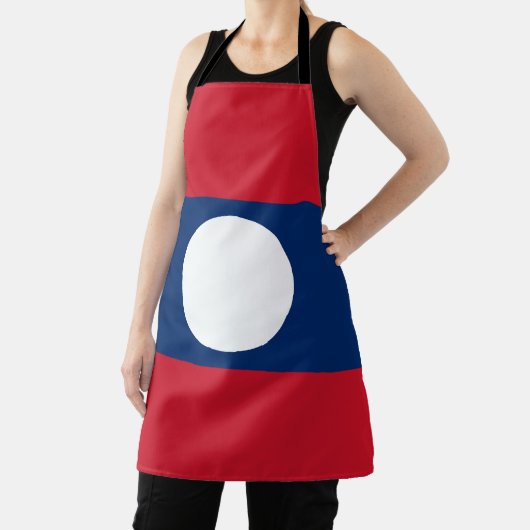 Laos Flag Schürze (InSitu)