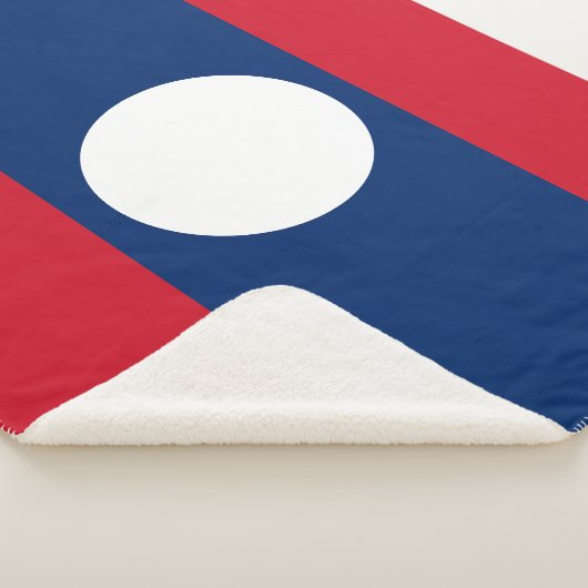 Laos Flag Sherpadecke (3/4)