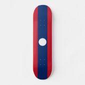 Laos Flag Skateboard (Vorderseite)