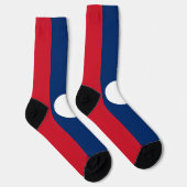 Laos Flag Socken (Rechts)