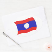 Laos Flag Sticker (Umschlag)