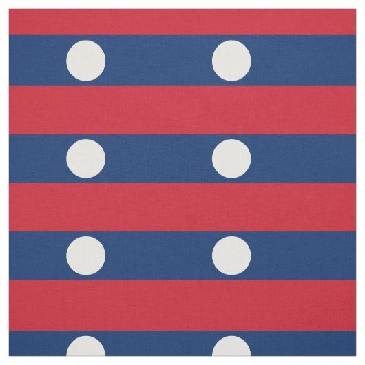 Laos Flag Stoff (Muster)