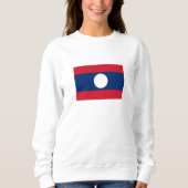 Laos Flag Sweatshirt (Vorderseite)