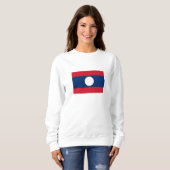Laos Flag Sweatshirt (Vorne ganz)