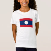 Laos Flag T-Shirt (Vorderseite)