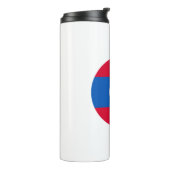Laos Flag Thermosbecher (Nach links gedreht)