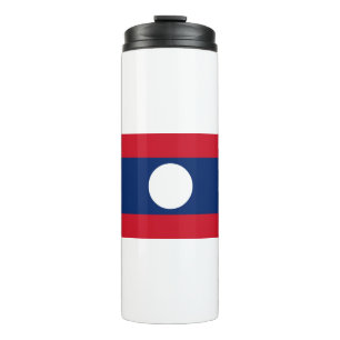 Laos Flag Thermosbecher