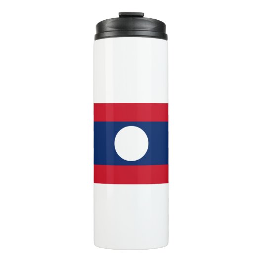 Laos Flag Thermosbecher (Vorderseite)