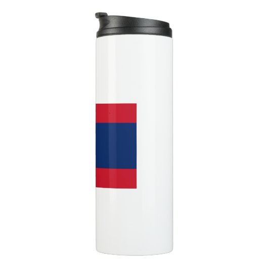Laos Flag Thermosbecher (Nach rechts gedreht)