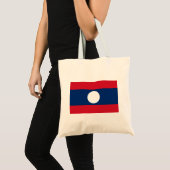 Laos Flag Tragetasche (Vorderseite (Produkt))