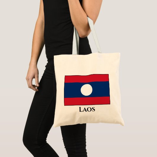 Laos Flag Tragetasche (Vorderseite (Produkt))