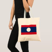Laos Flag Tragetasche (Vorderseite (Produkt))