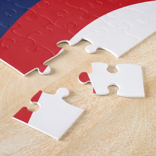 Laos Flag Wave Puzzle (Seite)