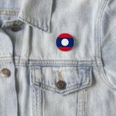 Laos-Flagge Button (Beispiel)