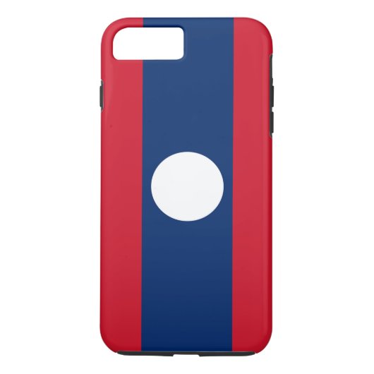 Laos-Flagge Case-Mate iPhone Hülle (Rückseite)