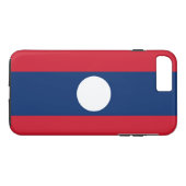 Laos-Flagge Case-Mate iPhone Hülle (Rückseite (Horizontal))