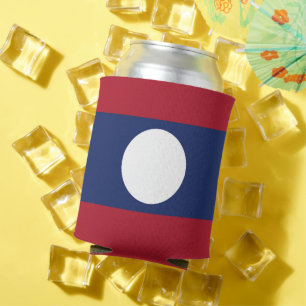 Laos-Flagge Dosenkühler
