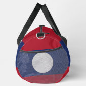 Laos-Flagge Duffle Bag (Rechts)