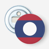 Laos-Flagge Flaschenöffner (Vorderseite)