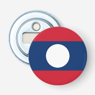 Laos-Flagge Flaschenöffner