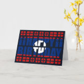 Laos-Flagge Geburtskarte Karte (Gelbe Blume)