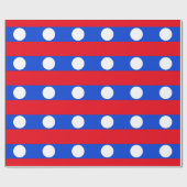 Laos-Flagge Geschenkpapier (Flach)