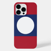 Laos-Flagge iPhone Hülle (Rückseite)