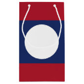 Laos-Flagge Kleine Geschenktüte (Rückseite)