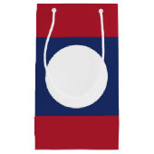 Laos-Flagge Kleine Geschenktüte (Vorderseite)