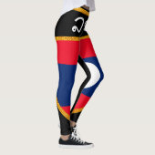 Laos-Flagge Leggings (Rechts)