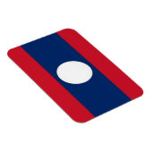 Laos - Flagge - Magnet (Rechte Seite)