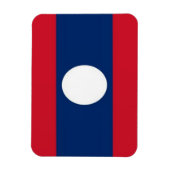 Laos - Flagge - Magnet (Vertikal)