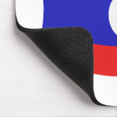 Laos-Flagge-Mauspad Mousepad (Ecke)