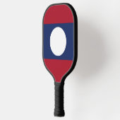 Laos-Flagge Pickleball Schläger (Links)