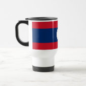 Laos-Flagge Reisebecher (Links)