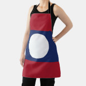 Laos-Flagge Schürze (InSitu)