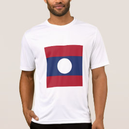 Laos-Flagge T-Shirt