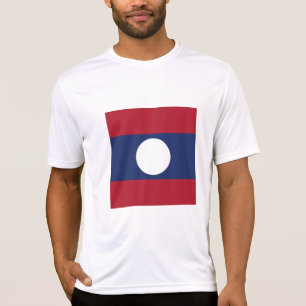Laos-Flagge T-Shirt