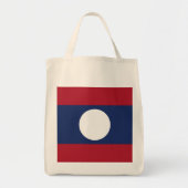 Laos-Flagge Tragetasche (Vorne)