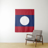Laos-Flagge Wandteppich (Beispiel)