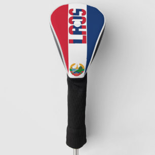 Laos Flagge Wunderschön Patriotisch Golf Headcover