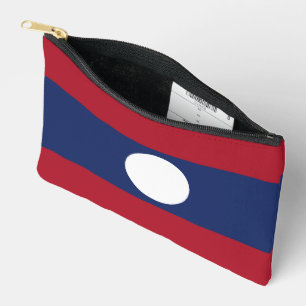Laos-Flagge Zubehörtasche