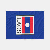 Laos Fleecedecke (Vorderseite (Horizontal))