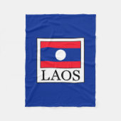 Laos Fleecedecke (Vorderseite)