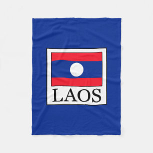 Laos Fleecedecke