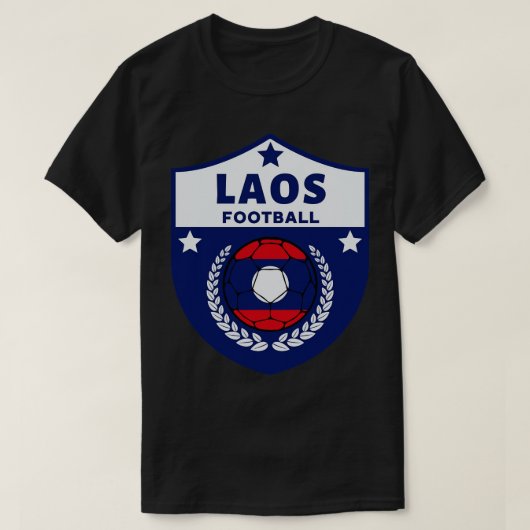 Laos Football T-Shirt (Design vorne)