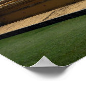 laos golden stupa poster (Ecke)