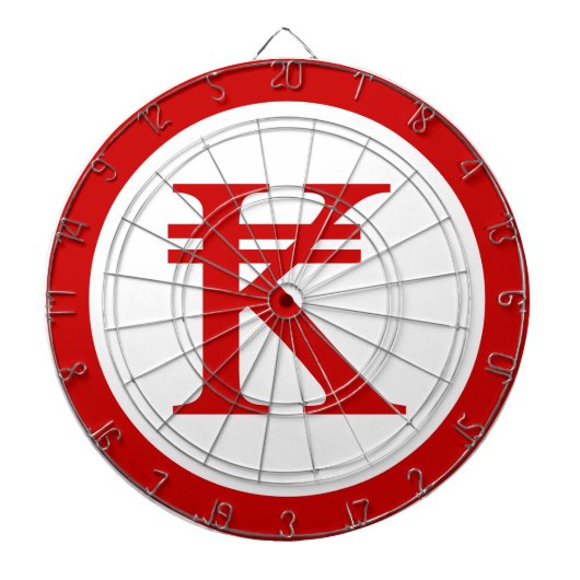 Laos Kip Lao / Laotian Money Sign Dartscheibe (vorne)