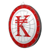 Laos Kip Lao / Laotian Money Sign Dartscheibe (Vorderseite rechts)